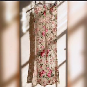 Girl On A Vine embroidered flares